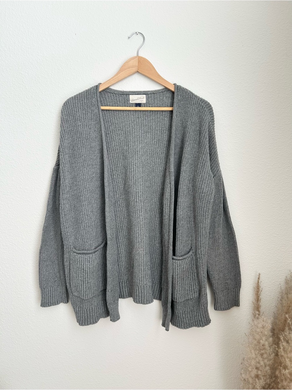 Universal Thread Grey Cotton Cardigan